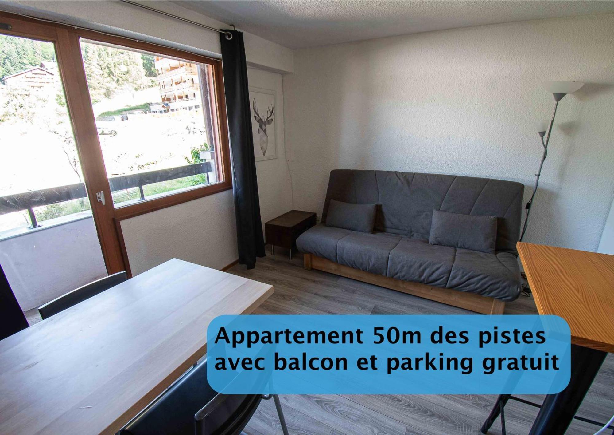 Les Cimes, Chaleureux studio 4 pers, 50m du télécabine, vue dégagée sur les pistes, DRAPS NON COMPRIS Saint-Jean-dʼAulps Extérieur photo